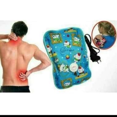 Bantal air panas elektrik terapi warmer pillow anti capek pegal hangat