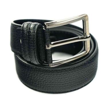 Houseofcuff Z Kulit Ikat Pinggang Pria - Hitam Semua Ukuran Hitam