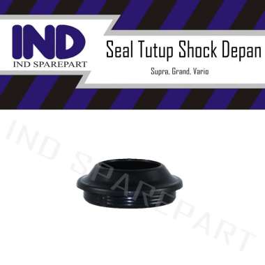 IND Onderdil Seal Tutup Shock Depan Motor for Vario 110/ 125/ eSP/ Techno/ Fi/ Helm In/ 150 HItam