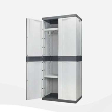 Lemari Pakaian Lemari Plastik Arisa CA-0102 / CA-102 Model gamtung