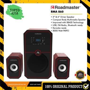 Multimedia Speaker Roadmaster RMA-860 | Bluetooth usb fm radio karaoke