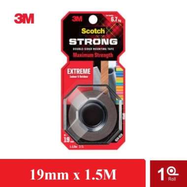 3M Scotch Perekat Isolasi Extreme Mounting Tape 414-S19 19 MM X 1.5 M