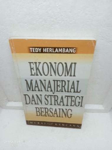 BUKU EKONOMI MANEJERIAL DAN STRATEGI BERSAING