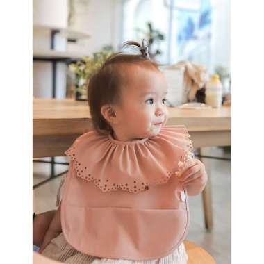 Mellow Ballerina Bib Hello Mellow Celemek Bayi Anak Rosewood