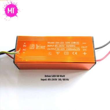 LED Driver 50 watt WATERPROOF CASING BESI