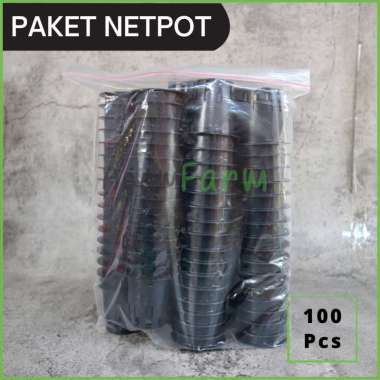 Netpot hidroponik diameter 5 cm (PAKET 100 PCS + KAIN FLANEL) Jakarta