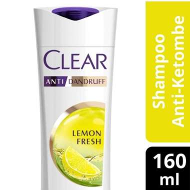 CLEAR Shampoo Anti Ketombe Lemon Fresh 160ml