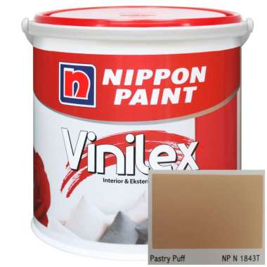Nippon Paint Vinilex Tinting NP N 1843T Pastry Puff Cat Tembok [25 Kg] pastry puff Jakarta