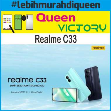 Realme C33 4/64 Garansi Resmi Laut Malam