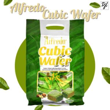 Alfredo Cubic Wafer Filled With Hazelnut Cream 250g 1 Pouch