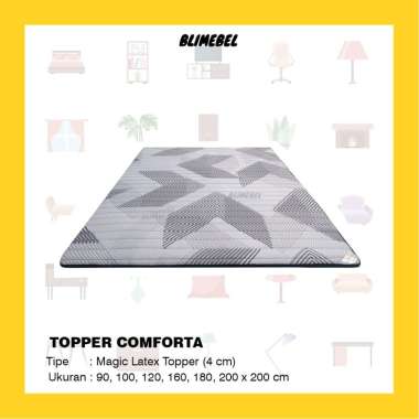 Topper Latex Comforta Tebal 4 cm 90 x 200