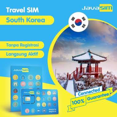 JavaSIM SIM Card Korea Unlimited | South Korea SIM 1GB/Day 10 Hari