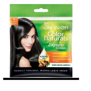 Promo Harga Garnier Hair Color 1 Hitam Alami 40 ml - Blibli