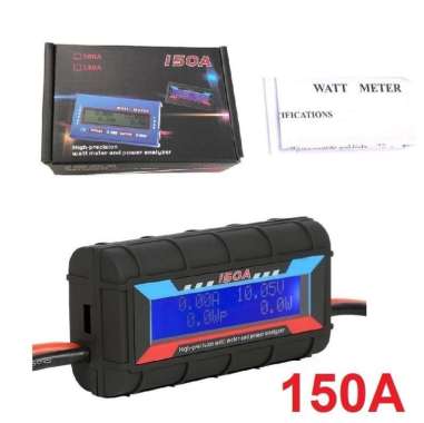 Watt Meter DC 60V 150A Digital LCD Display Lipo Battery Power Analyzer