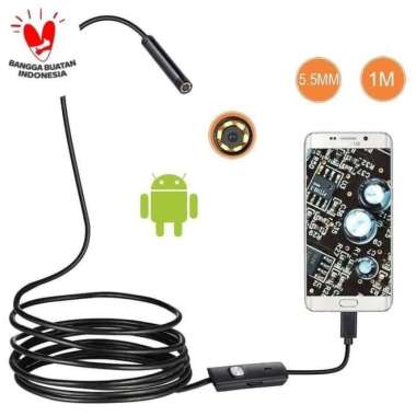 CAMERA ENDOSCOPE ANDROID USB 720P IP67 TAHAN AIR KECIL