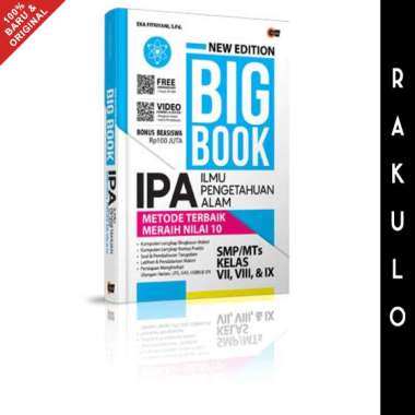 Buku New Edition Big Book SMP/MTs Kelas VII VIII IX IPA