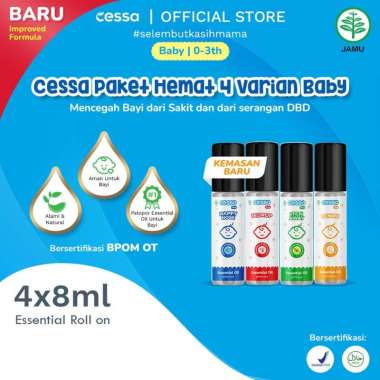 CESSA PAKET HEMAT 4 VARIAN BABY CESSA BABY 4_ITEMS