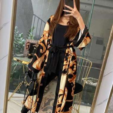 Outer Premium / Long Outer / Kimono / Baju Luaran Apollo