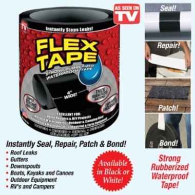 TERLARIS..!! FLEX TAPE ISOLASI / SOLASI / LAKBAN WATERPROOF ANTI AIR FLEX TAPE hitam