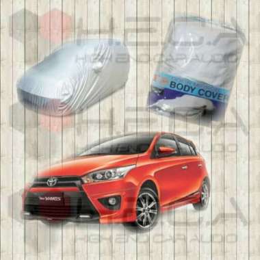 Selimut Mobil (Body Cover) TOYOTA YARIS/NEW YARIS!! SILVER