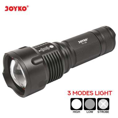 LED Flashlight Senter LED Joyko FL-89 Black
