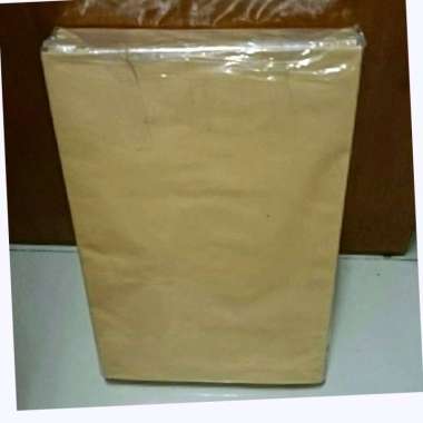 ( 100 Lembar ) Amplop Coklat 1/2 Folio