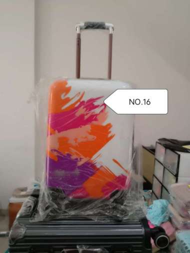 Koper Fiber Gambar/ Motif-KOPER UKURAN 20 INCH-KOPER MURAH-KOPER KABIN - 16, 20 INCH 16
