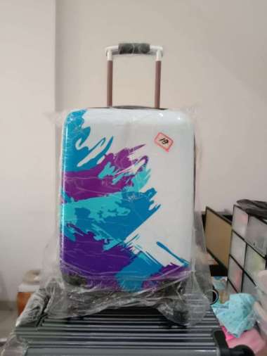 Koper Fiber Gambar/ Motif-KOPER UKURAN 20 INCH-KOPER MURAH-KOPER KABIN - 16, 20 INCH 19