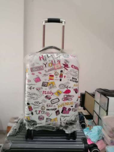 Koper Fiber Gambar/ Motif-KOPER UKURAN 20 INCH-KOPER MURAH-KOPER KABIN - 16, 20 INCH 8