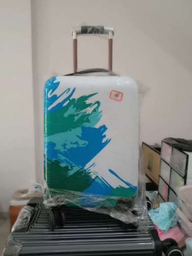 Koper Fiber Gambar/ Motif-KOPER UKURAN 20 INCH-KOPER MURAH-KOPER KABIN - 16, 20 INCH 18