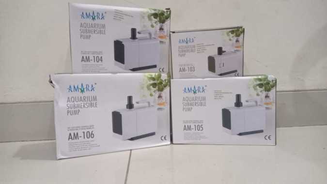 MESIN POMPA AIR AQUARIUM AMARA AM POMPA CELUP AQUARIUM AMARA SERIES - AM 106 AM 106