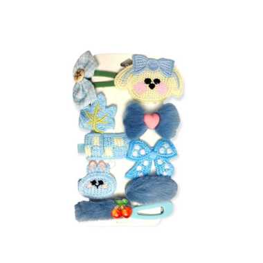 SK-C340-C342 Jepit Rambut Anak Lucu Set 10 IN 1 / Baby Hair Clip Ala Korea / Jepit Rambut Korea Anak