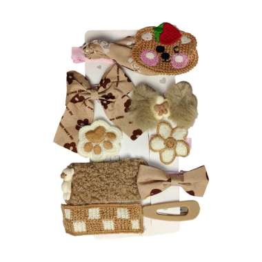 SK-C340-C342 Jepit Rambut Anak Lucu Set 10 IN 1 / Baby Hair Clip Ala Korea / Jepit Rambut Korea Anak