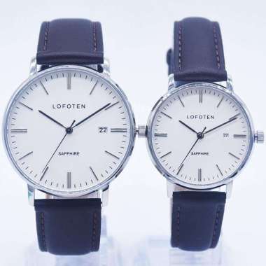 Jam Tangan Couple Kulit Lofoten 8109 Lofoten 8109MS,LS Original & Garansi