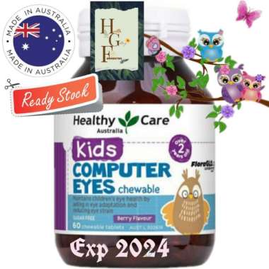 HEALTHY CARE FOR KIDS COMPUTER EYES 60 CHEWABLE TABLET - BPOM