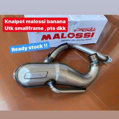Knalpot malossi untuk vespa smallframe -PTS dkk,