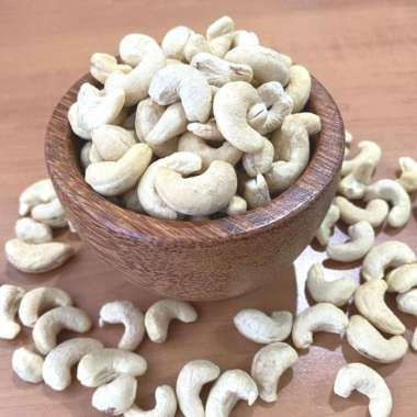 Kacang Mete Mentah W320 Biji Utuh Putih Premium - 1kg Conectra Cashew