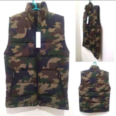 Rompi Vest Big Size Ukuran Costum Loreng