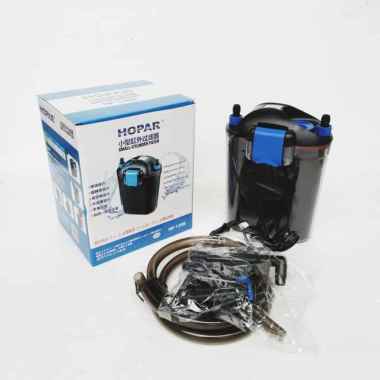 Canister external Filter aquarium HOPAR HF 1208 hitam