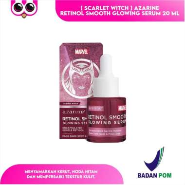 [ SCARLET WITCH ] AZARINE RETINOL SMOOTH GLOWING SERUM 20 ML / SERUM WAJAH MARVEL SERIES