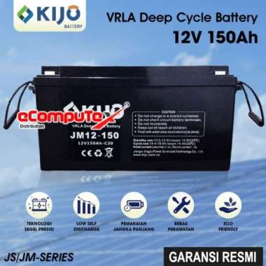 BATERAI UPS VRLA 12V150AH KIJO / BATTERY AKI KERING 12 VOLT150 AH ACCU