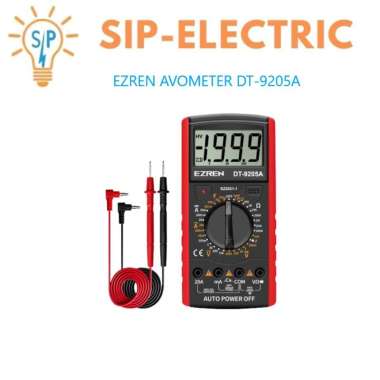 EZREN AVOMETER MULITEMETER DT - 9205A DIGITAL / MULTITESTER