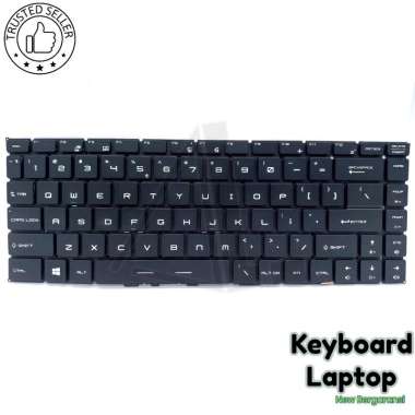 Laptop Keyboard MSI GF65 Thin 9SD MSI GF65 Thin 9SE Keyboard Laptop Black BACKLIGHT NEW BERGARANSI