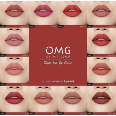 OMG Oh My Glam Matte Kiss Lip Cream | Lipcream OMG Matte 11 Bumble