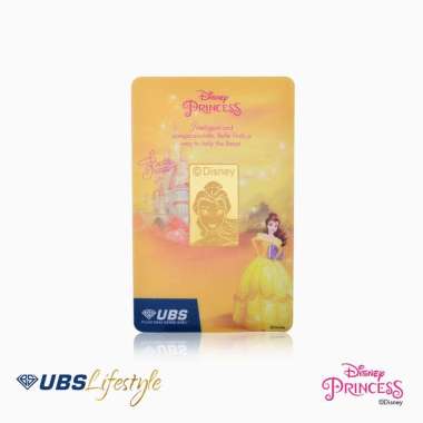 UBS Logam Mulia Disney Princess Belle 5 Gr
