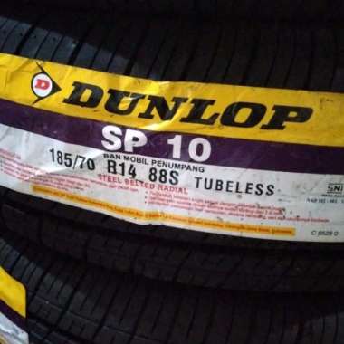 Tyre Ban Mobil 185/70 Ring 14 Dunlop Sp 10
