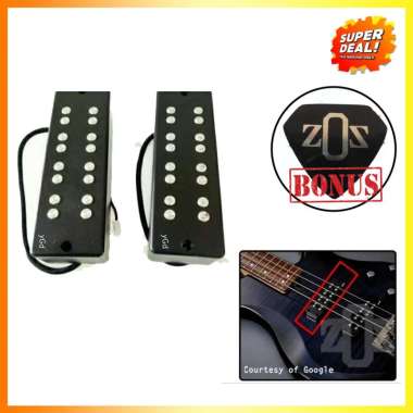 Pickup Bass Aktif Active Yamaha TRBX YGD II 4 String Black hitam