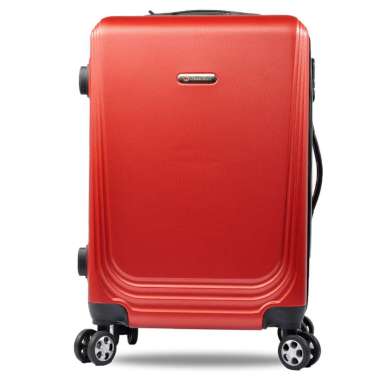 Tas Koper Polo City Hardcase Fiber Size 22 inch - 074 Red Maroon