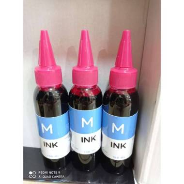 TINTA CANON iP2770 MP287 BLACK/COLOR TIDAK MERUSAK CATRIDGE magenta