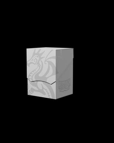 Dragon Shield Deck Shell Ashen White / Black